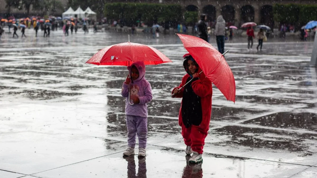 CDMX en alerta amarilla y naranja por pronóstico de lluvia y granizo