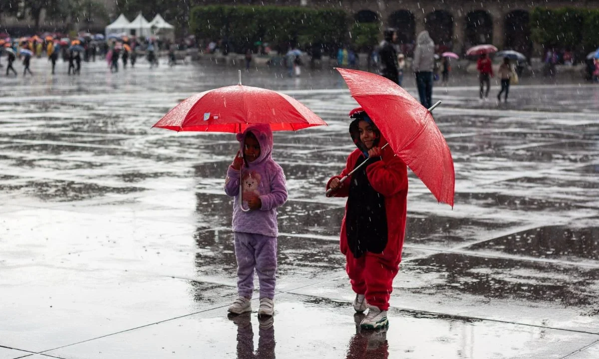 CDMX en alerta amarilla y naranja por pronóstico de lluvia y granizo