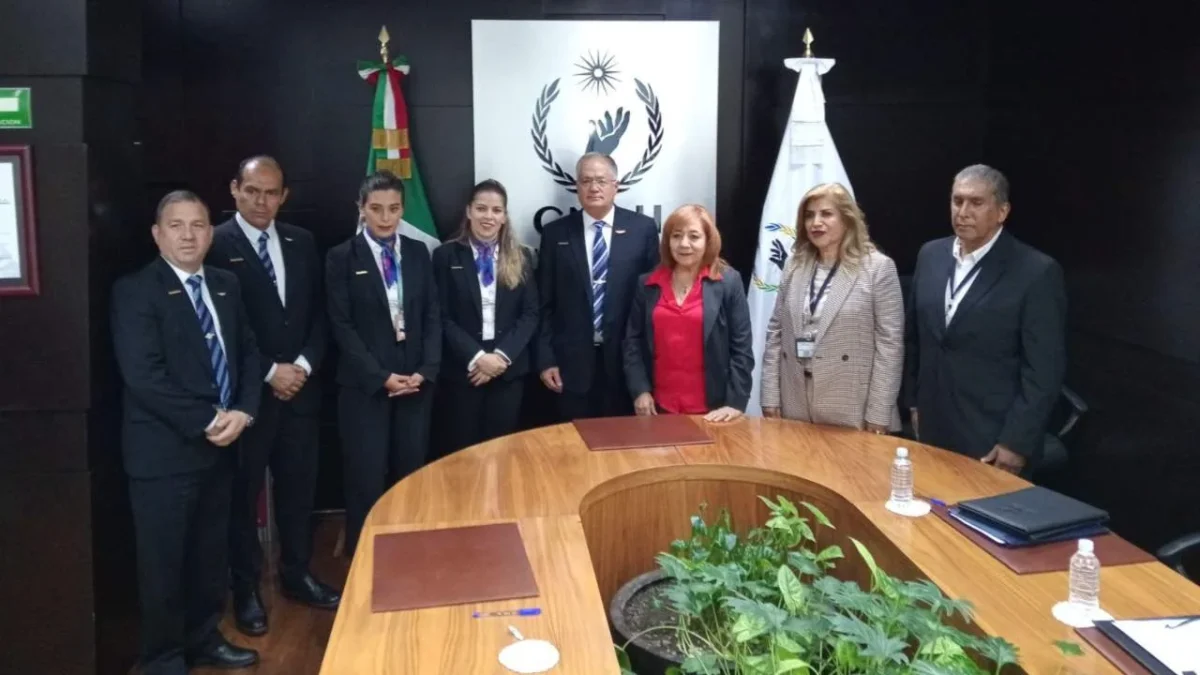 La CNDH y el Grupo Marina firman un convenio por la inclusión y los derechos humanos.