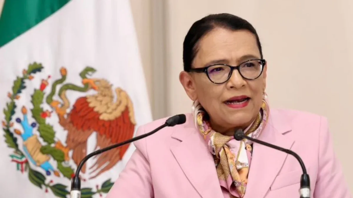 Rosa Icela Rodríguez, titular de la Secretaría de Gobernación (Segob).
