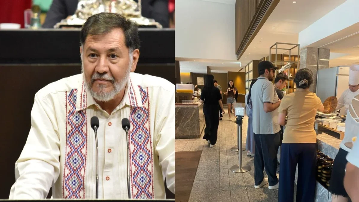 Gerardo Fernández Noroña calificó de clasista la crítica a Andy López Beltrán por desayunar en un hotel de lujo en Tokio.