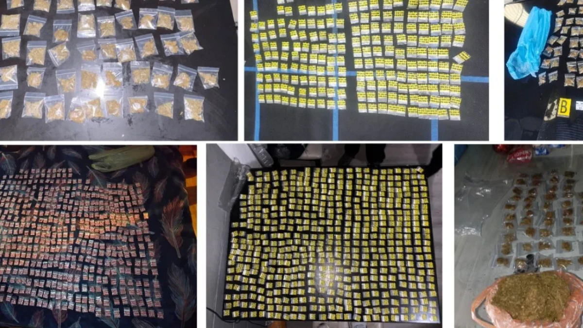 Caen 6 de la Unión Tepito y aseguran más de mil 800 dosis de posible droga