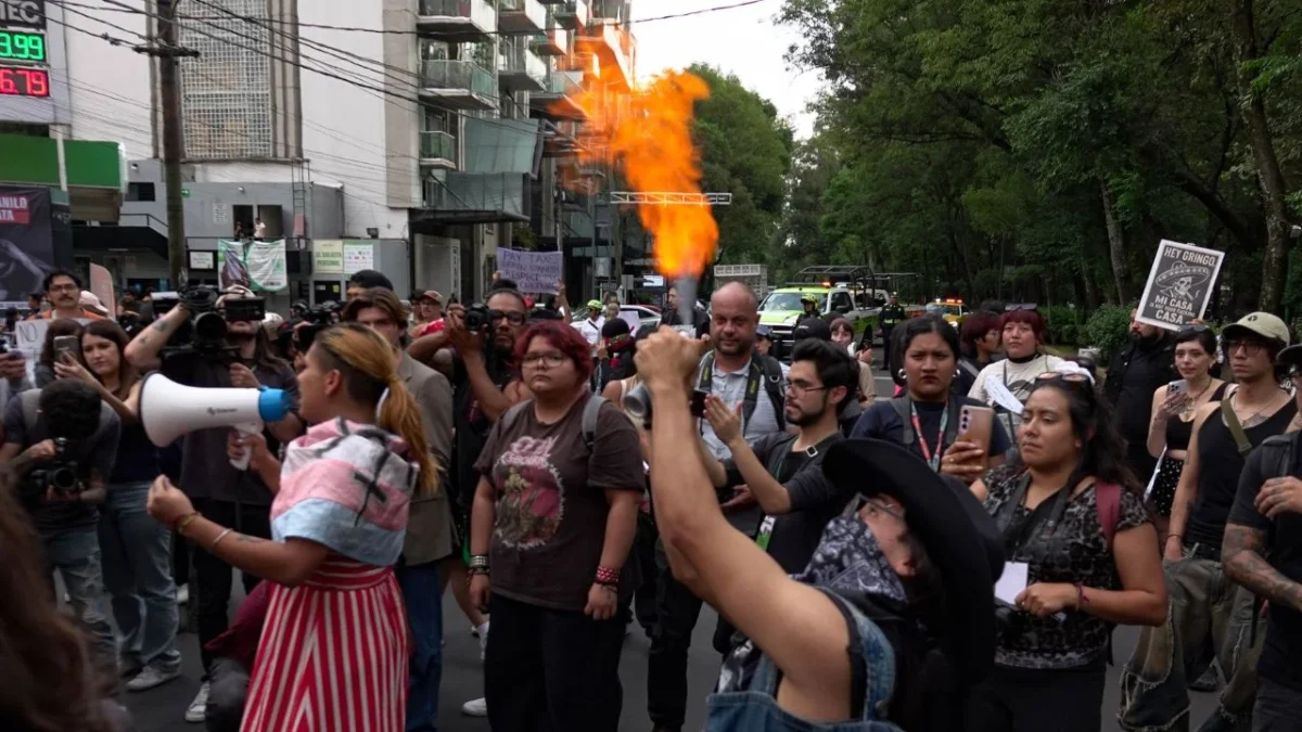 Embajada de EU emite alerta ante segunda marcha contra la gentrificación
