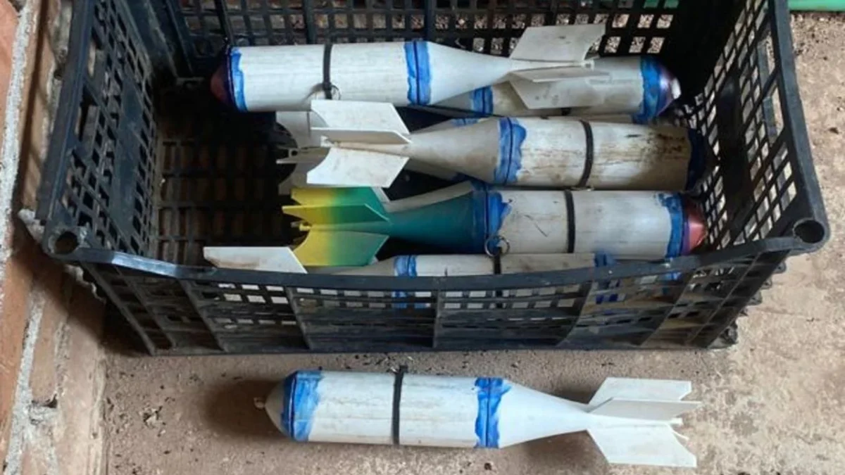 En Sinaloa, Fuerzas Federales aseguraron 87 artefactos explosivos artesanales, la mayoría en el municipio de Cosalá.