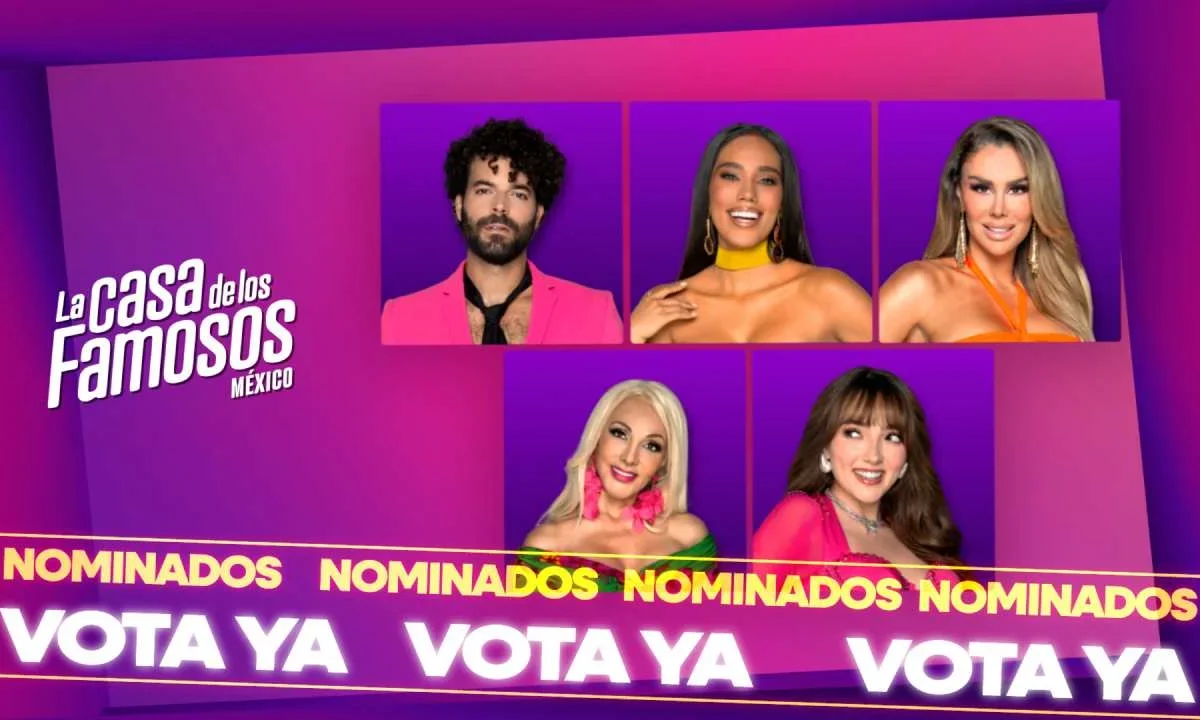 Estos son los primeros nominados de La Casa de los Famosos México.
