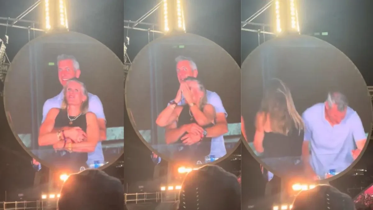 Coldplay expone supuesta infidelidad por accidente en pleno concierto