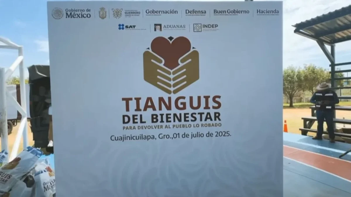 Familias se benefician en Tianguis del Bienestar con objetos incautados al crimen: Rosa Icela Rodríguez