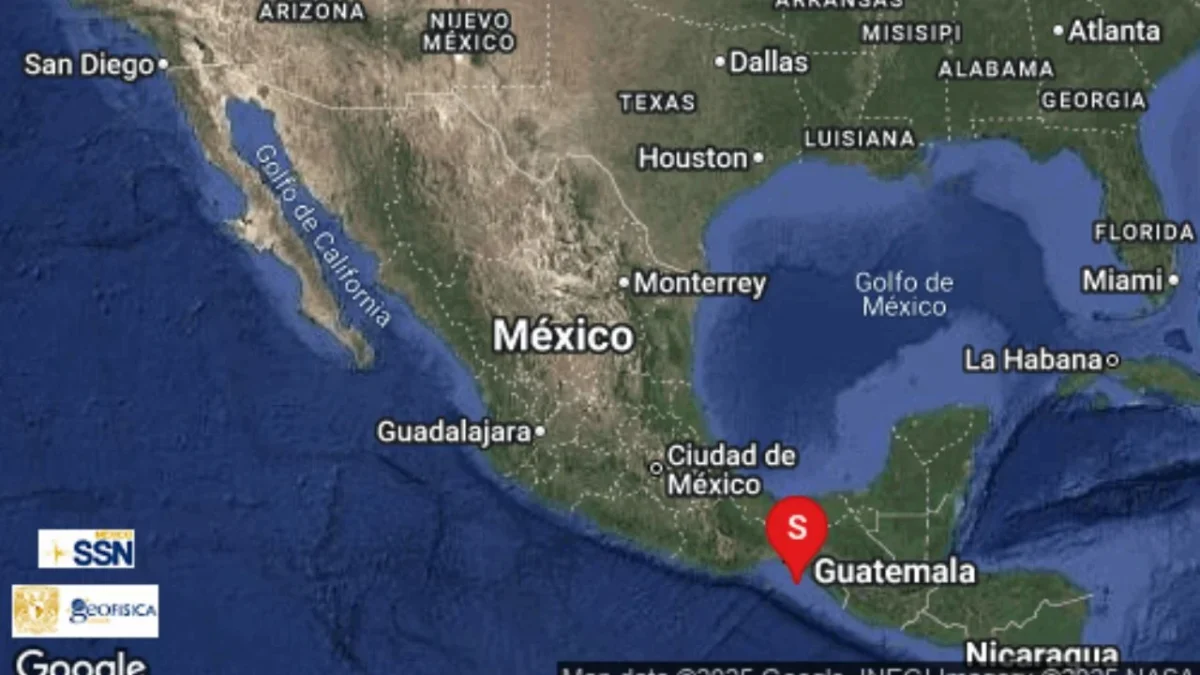 Fuerte sismo sacude a Tonalá en Chiapas