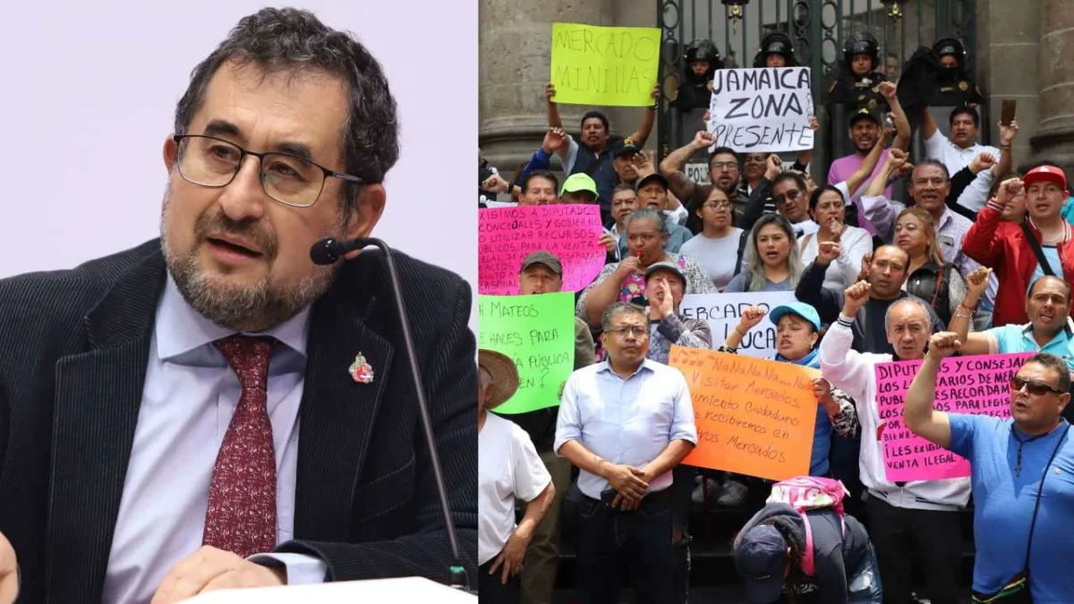 César Cravioto aseguró que hay contradicciones por parte de líderes de comerciantes de mercados que protestan contra el programa “Abasto Popular”.