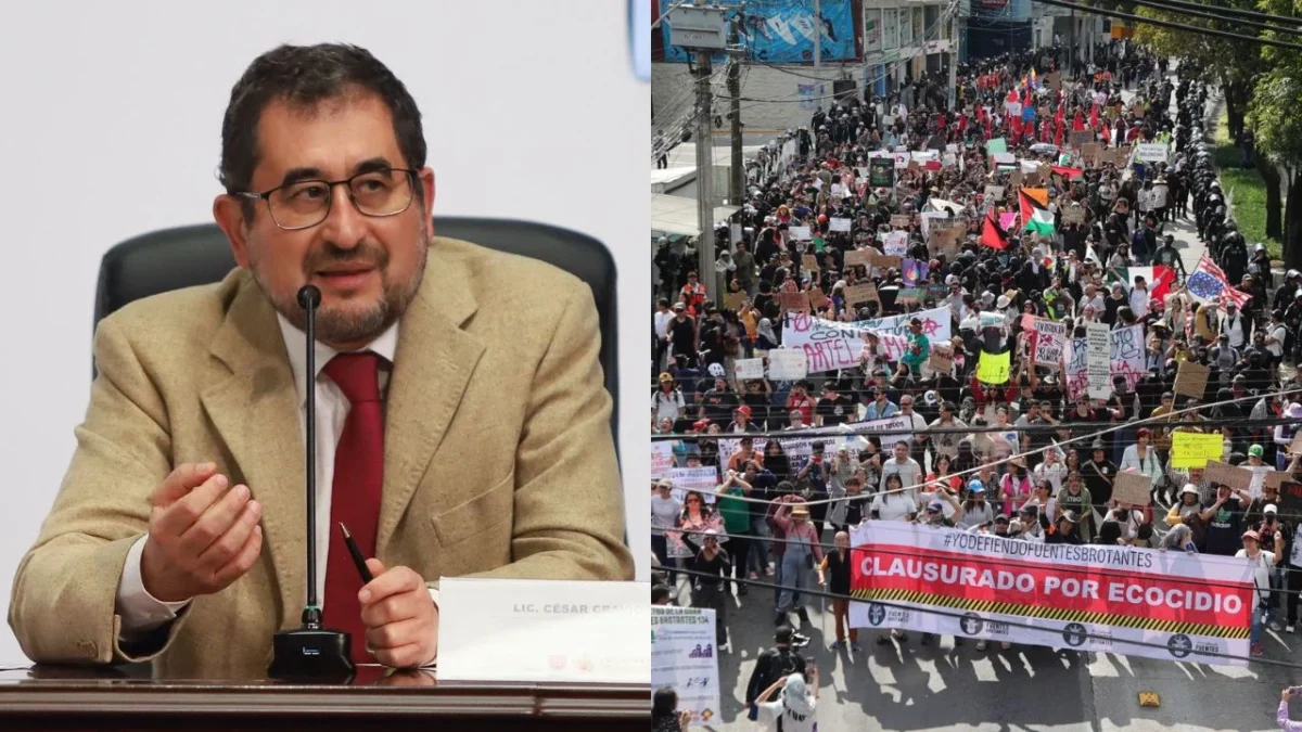 El secretario de Gobierno, César Cravioto, advirtió que existe una intención de provocación en la convocatoria de la Tercera Marcha contra la Gentrificación en la CDMX.