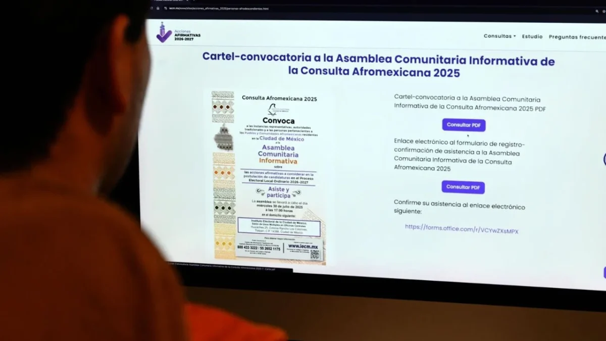 El órgano convoca a representantes, autoridades tradicionales y a personas pertenecientes a estas comunidades a participar en la Asamblea Comunitaria Informativa del 30 de julio, a las 17:00 horas, en su sede.