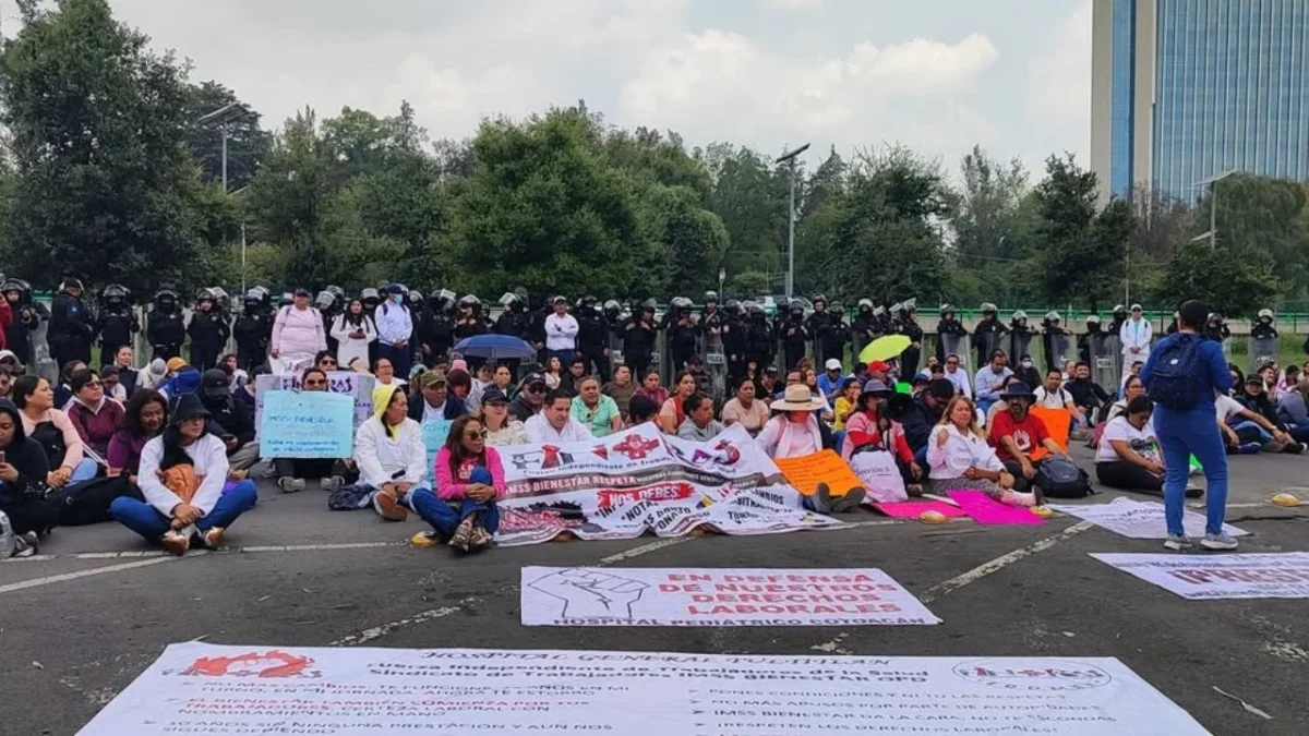 IMSS Bienestar minimiza protestas de personal agremiado a FINTRAS.