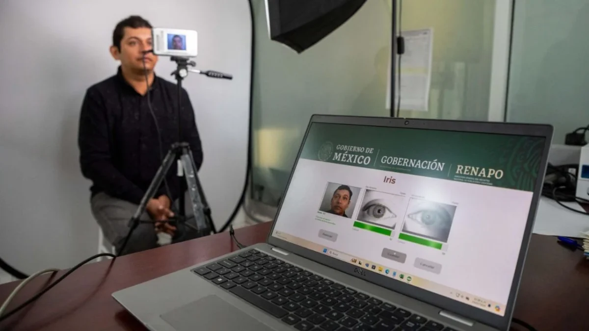 En municipios de Veracruz la toma de iris para la CURP biométrica ya se está realizando.