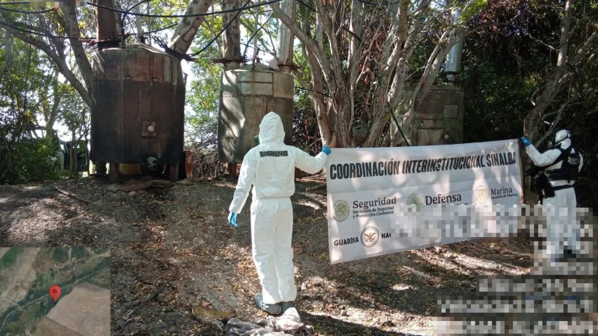 Marina destruye 2 'narco laboratorios' con valor de mil 321 mdp
