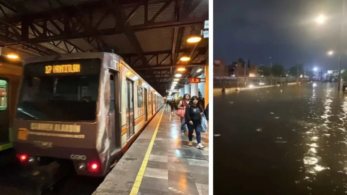 El Sistema de Transporte Colectivo (STC) Metro suspendió el servicio en la mitad de la Línea A tras el ingreso de agua a sus instalaciones.