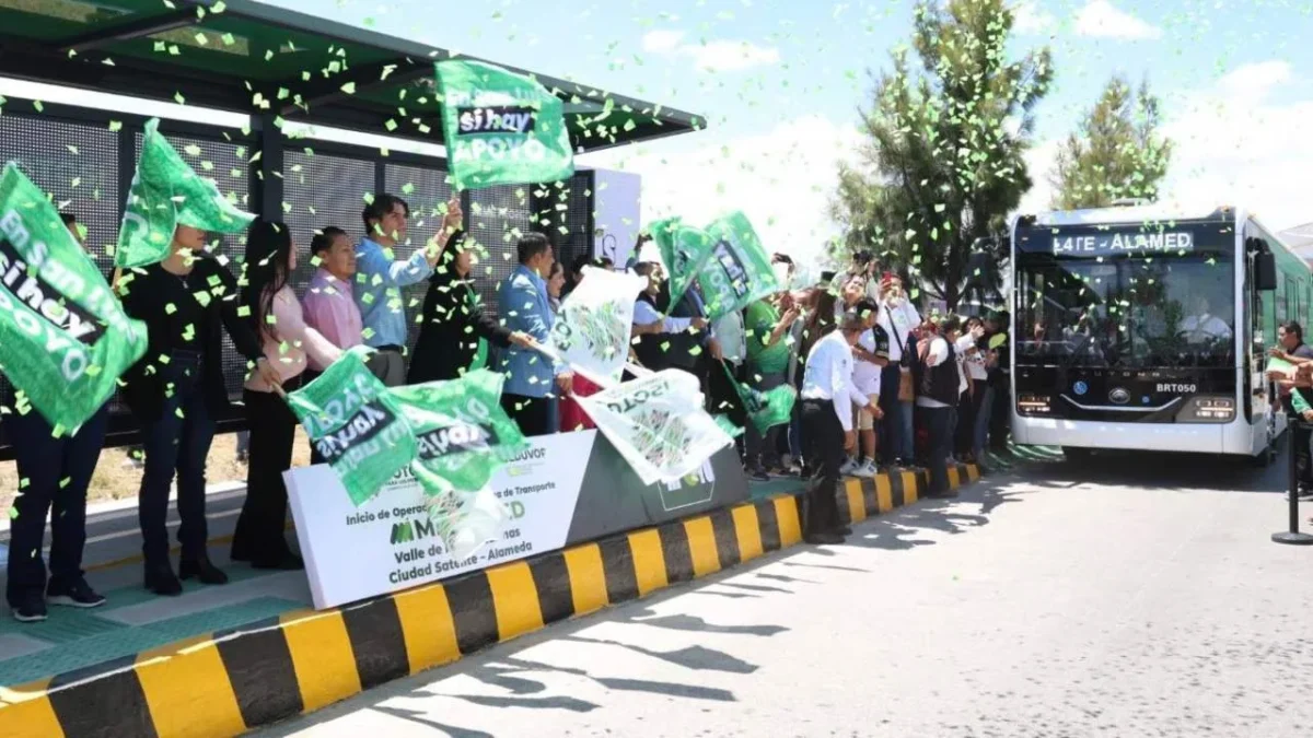 Ricardo Gallardo afirmó que MetroRed se ha consolidado como un referente nacional al ofrecer transporte gratuito en San Luis Potosí.