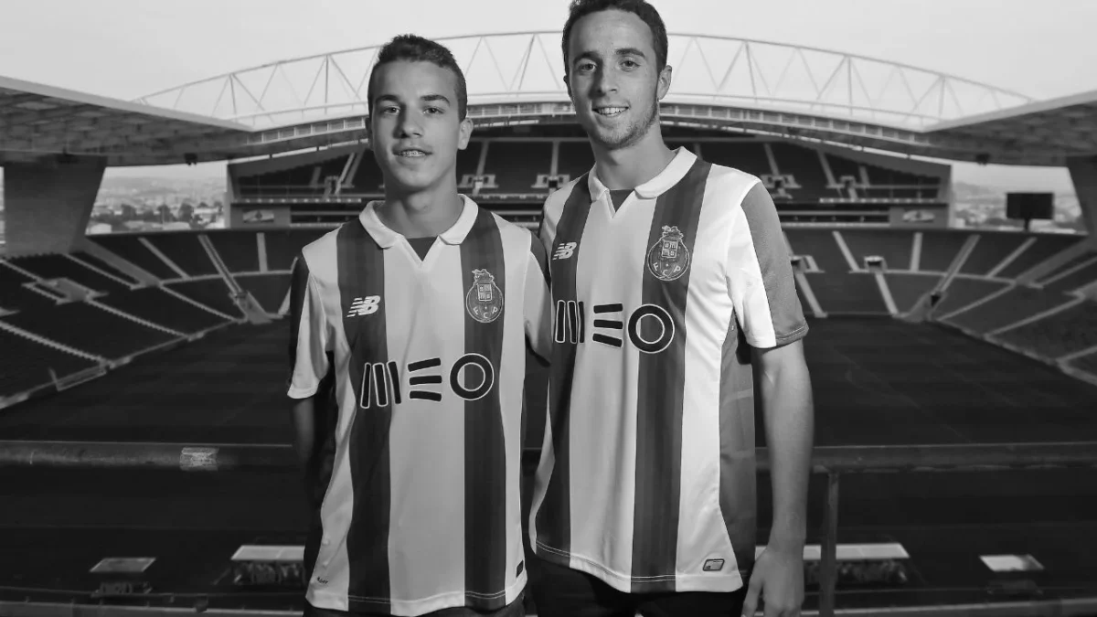 Diogo Jota y André Silva