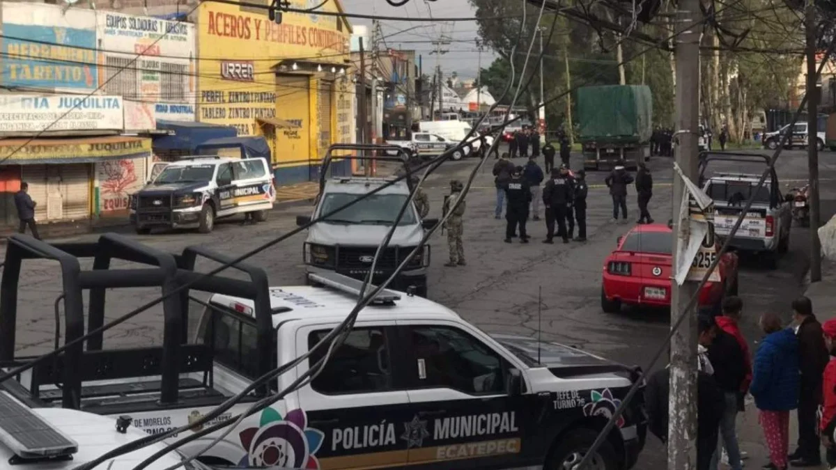 Muertos, lesionados y un detenido, fue el saldo de una balacera en el bar "Chelastoc" en Ecatepec, en el Estado de México.