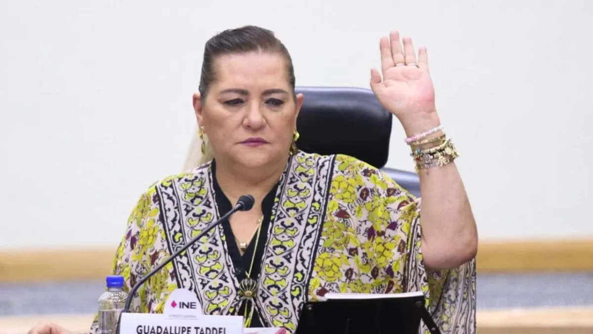 No comparto propuesta de sancionar: Guadalupe Taddei, presidenta del INE, sobre acordeones.