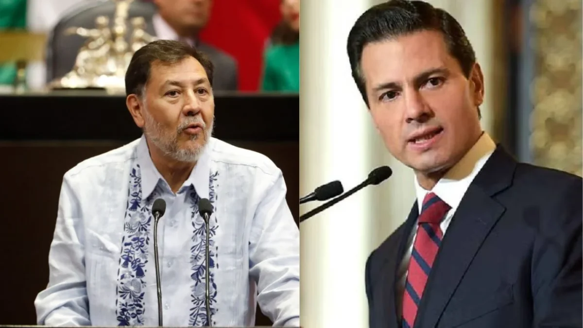 Noroña criticó a Peña Nieto tras sus dichos sobre el NAIM: “Calladito se veía más bonito”, dijo.