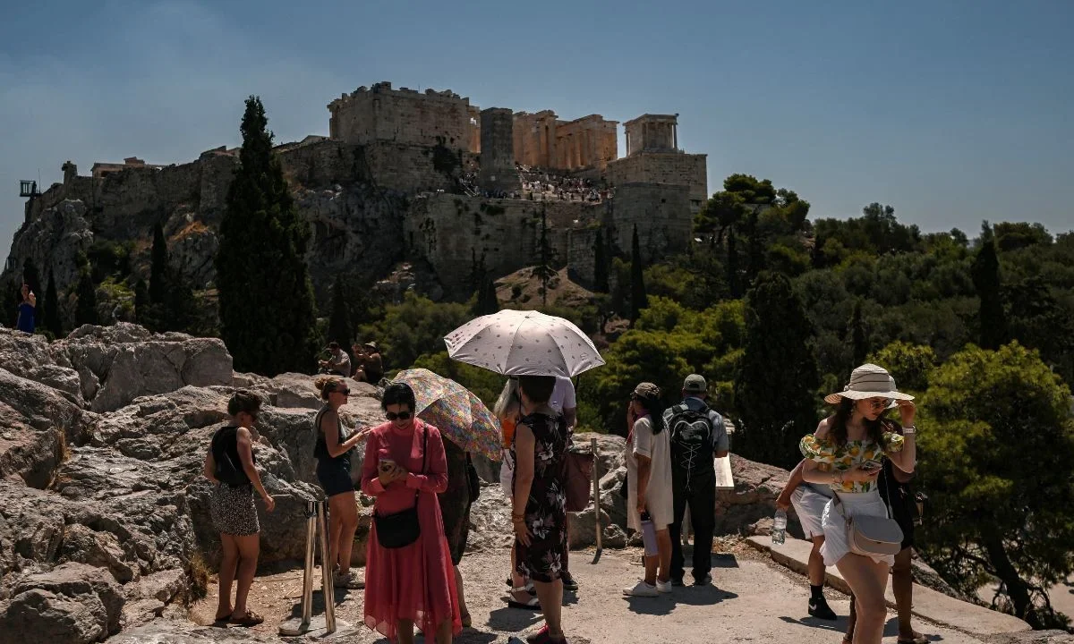 4.5 millones de visitantes recibió el año pasado la Acrópolis, cifra récord.
