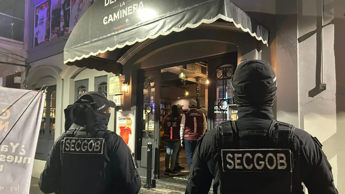 Operativos de verificación dejan 9 chelerías clausuradas en 8 alcaldías de la CDMX.