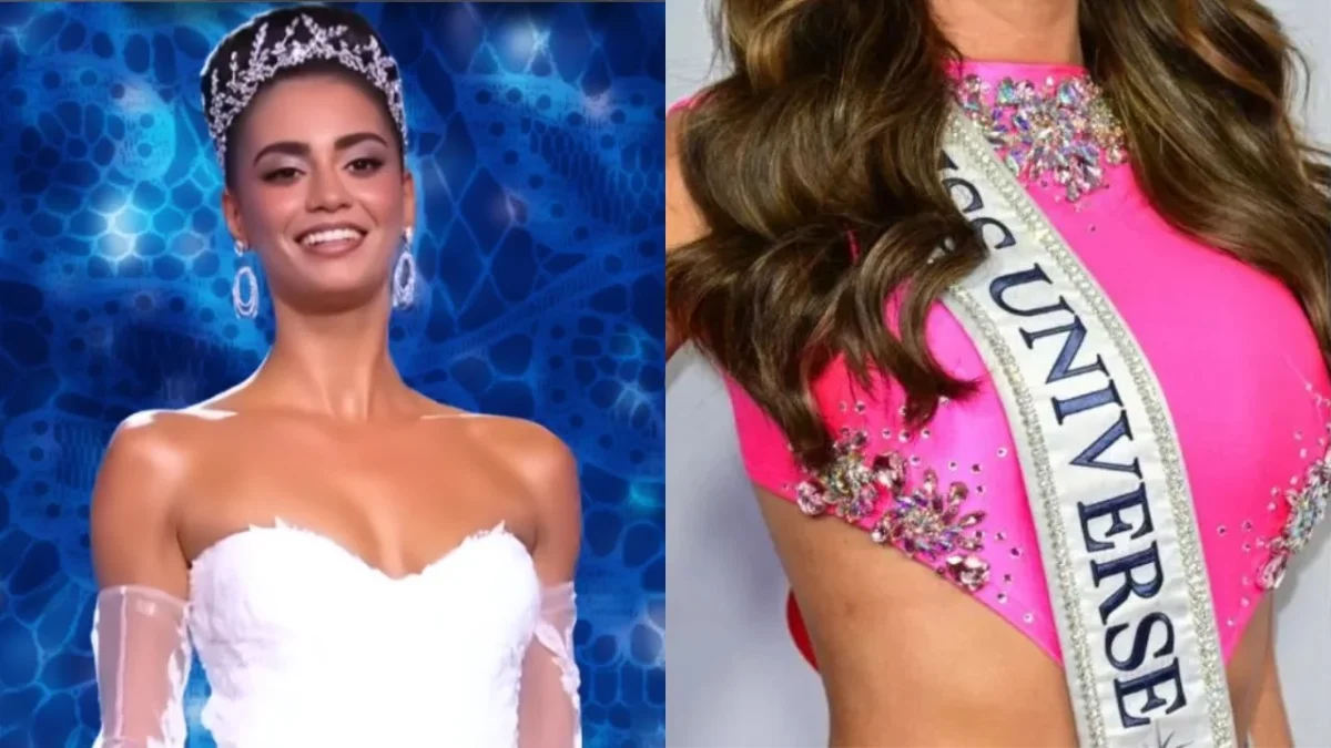 Laura Pérez, concursante de Miss Universe Latina, sufre caída en pleno programa en vivo.
