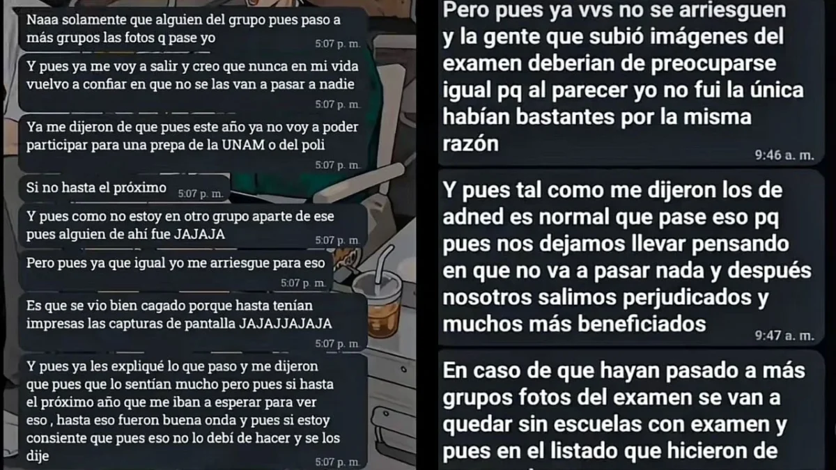 Aspirantes a quienes les cancelaron el proceso de ingreso al bachillerato compartieron que será hasta el próximo año cuando puedan volver a presentar la prueba. 
