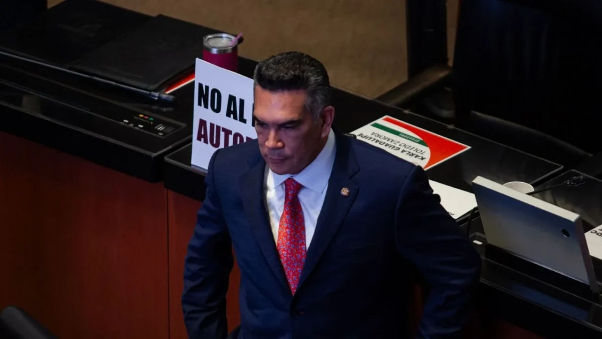 El senador Alejandro "Alito" Moreno presumió que el PRI le "cumplió" a la ciudadanía al rechazar las reformas de seguridad recién aprobadas.