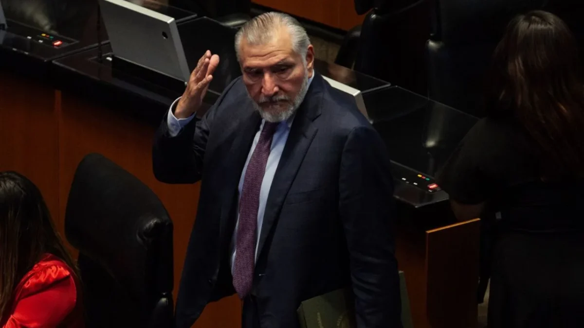 El coordinador de Morena en el Senado, Adan Augusto López, el pasado 1 de julio.