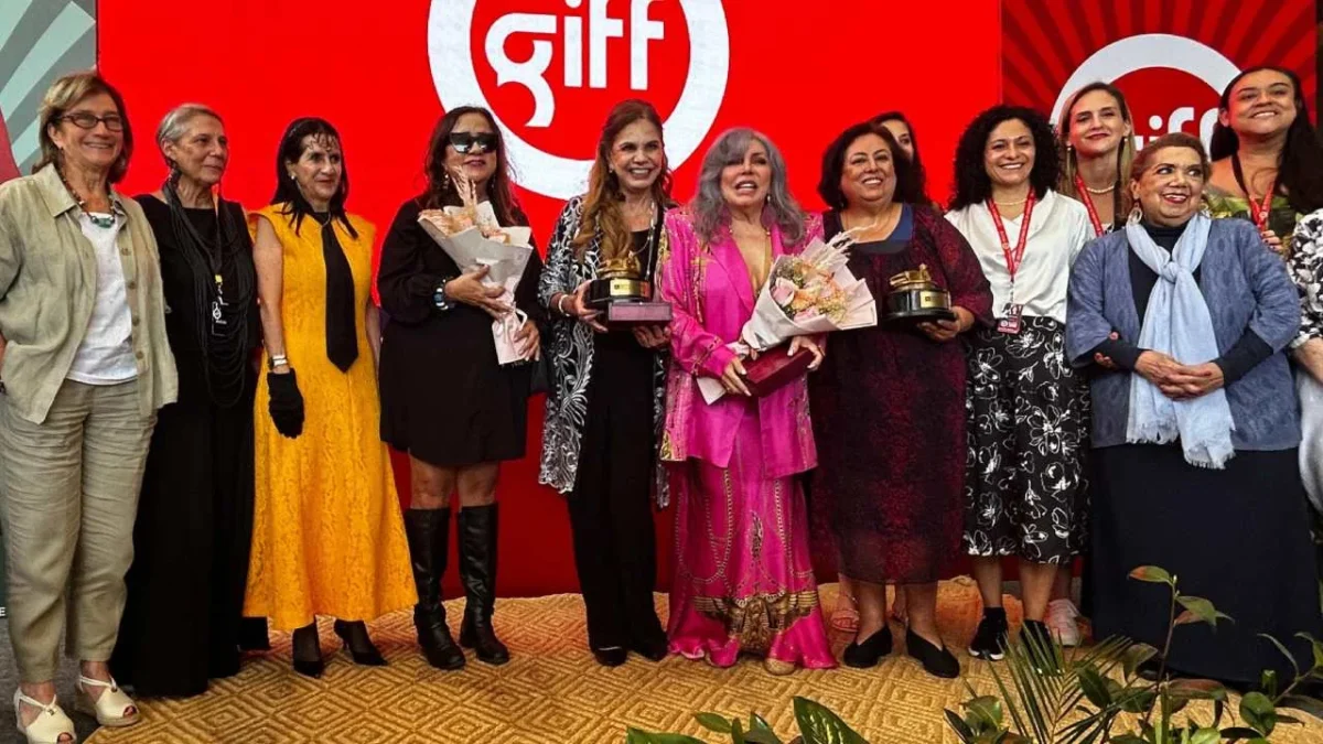 En el marco de la edición 28 del GIFF, Rosy Ocampo y Verónica Castro fueron homenajeadas.