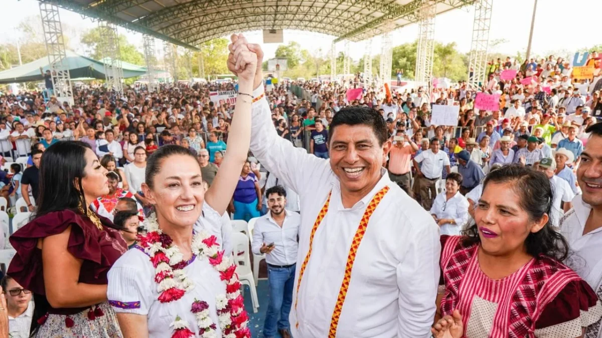 Salomón Jara Cruz, gobernador de Oaxaca, destacó el liderazgo de la presidenta Claudia Sheinbaum para aplazar aranceles.