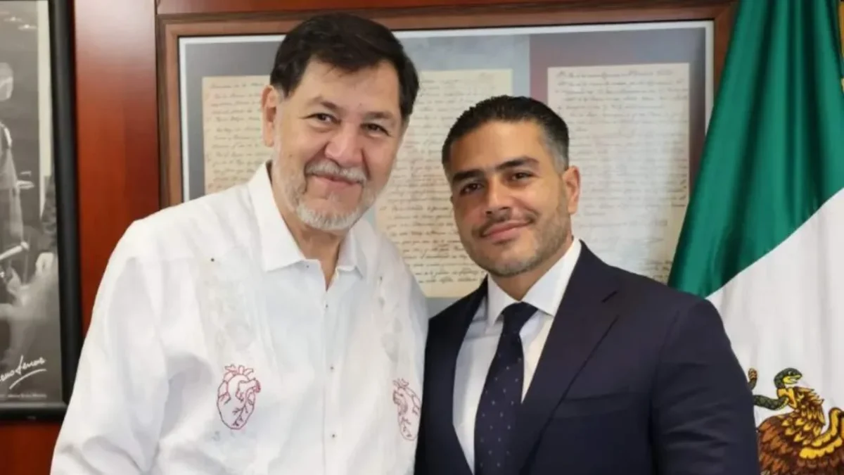 García Harfuch y Fernández Noroña