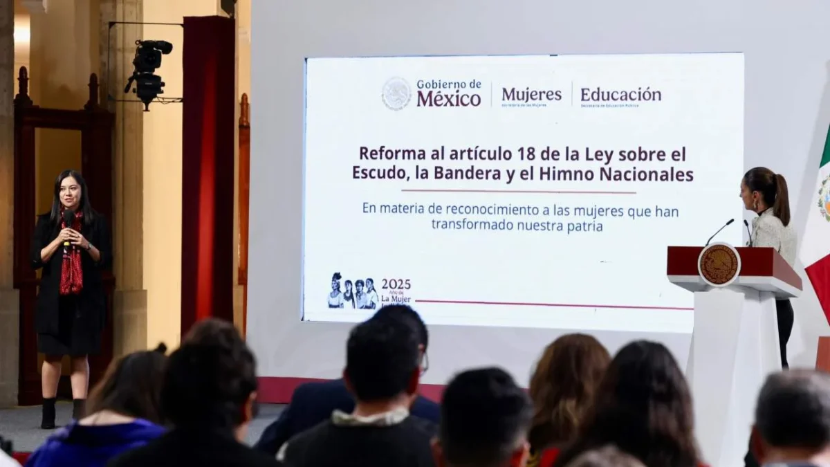 La SEP destacó la incorporación de mujeres destacadas en fechas emblemáticas.