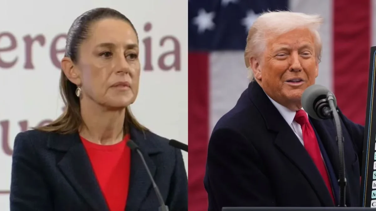 Reportan que Sheinbaum y Trump sostendrán una llamada telefónica este jueves