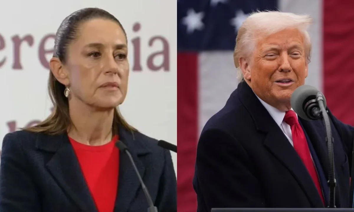 Reportan que Sheinbaum y Trump sostendrán una llamada telefónica este jueves