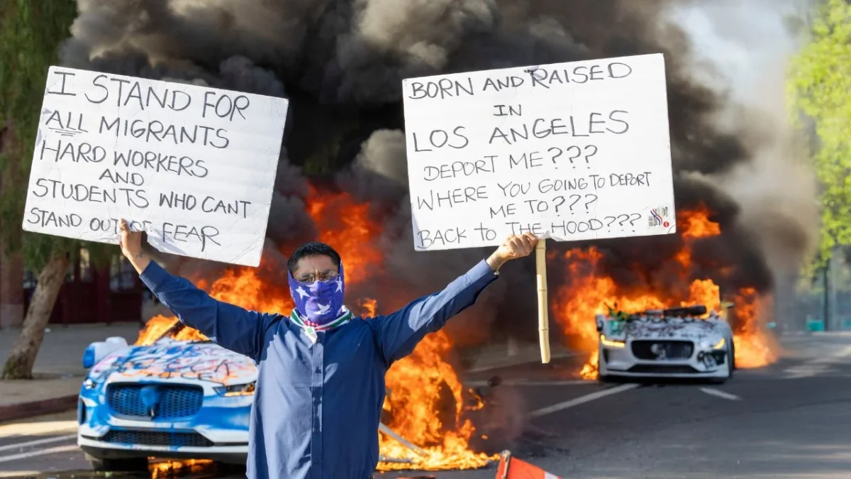 Trump demanda a la ciudad por “obstruir” las leyes federales, mientras crecen la tensión tras las protestas masivas