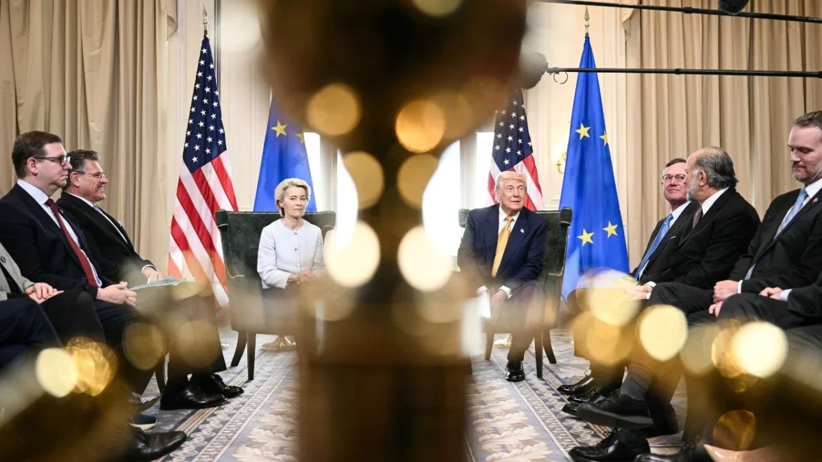 La titular de la Comisión Europea precisó que el sector aeronáutico y otras áreas estratégicas estarán exentas