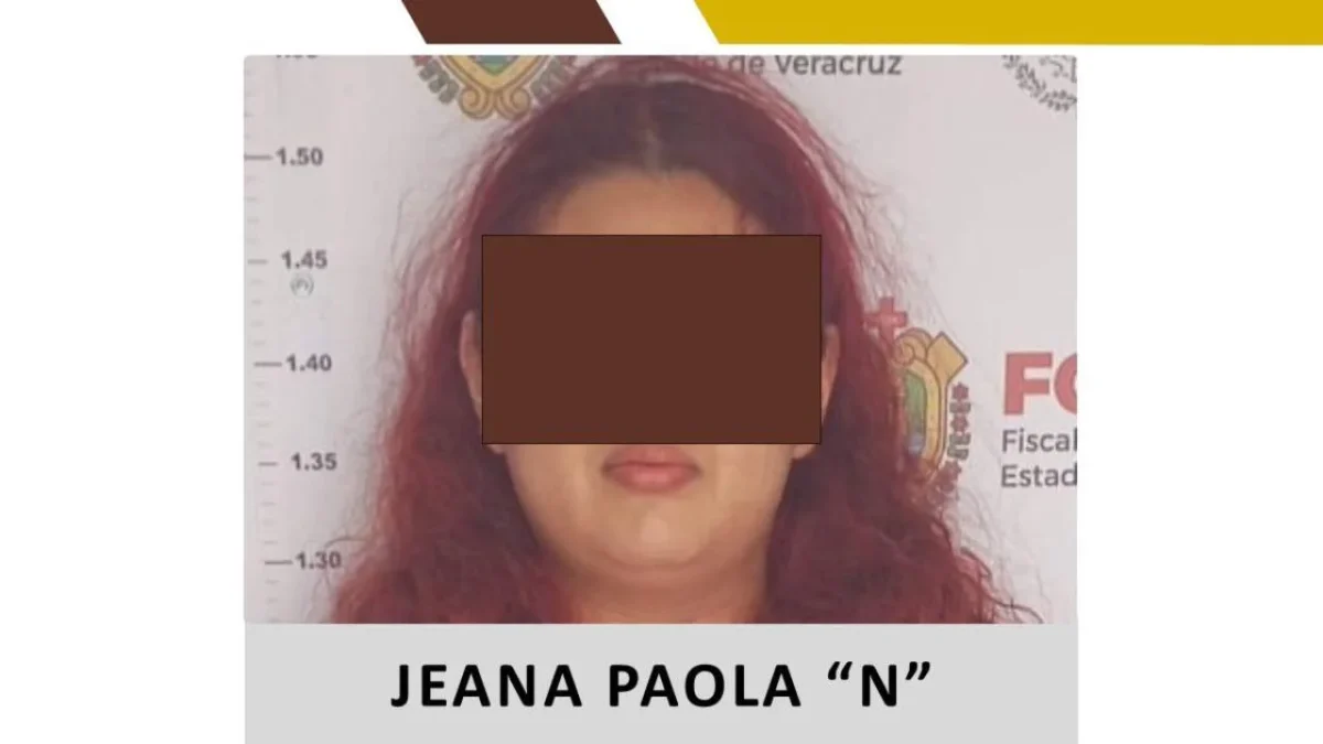 La Fiscalía General del Estado de Veracruz informó la detención de Jeana Paola "N", involucrada en el caso de la maestra jubilada.