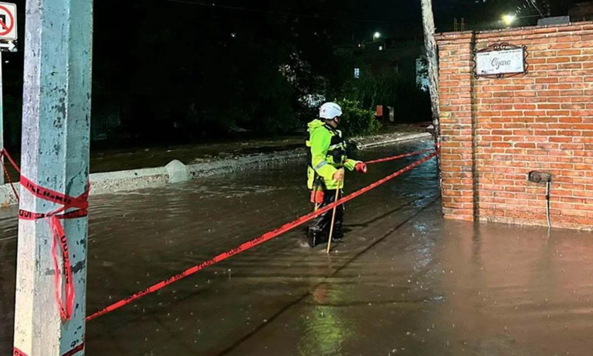 Activan doble Alerta por lluvias en CDMX para esta madrugada