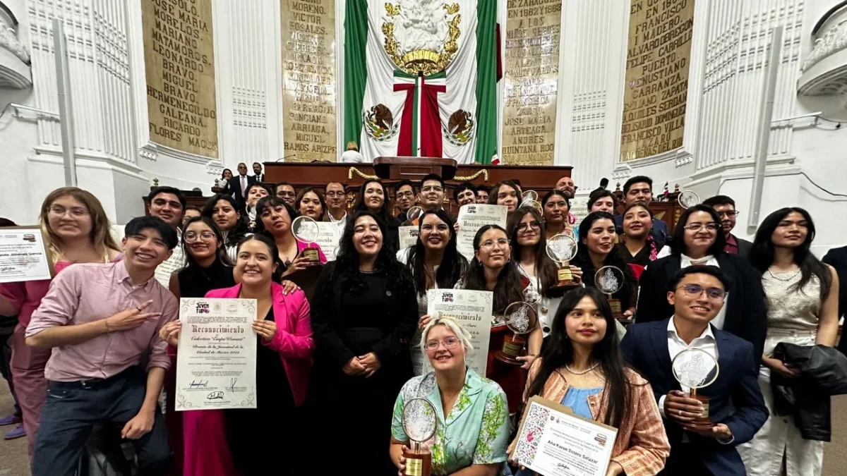 Congreso CDMX entrega Premio de la Juventud 2025