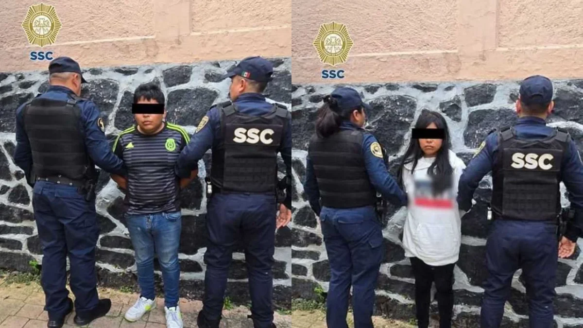 Policías rescataron al bebé abandonado en la Miguel Hidalgo; la pareja fue detenida y puesta a disposición del Ministerio Público.
