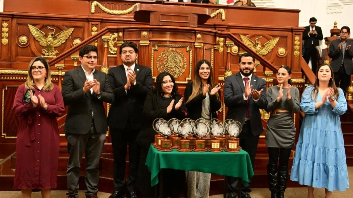 El Congreso CDMX entregó el Premio de la Juventud de la Ciudad de México 2025.