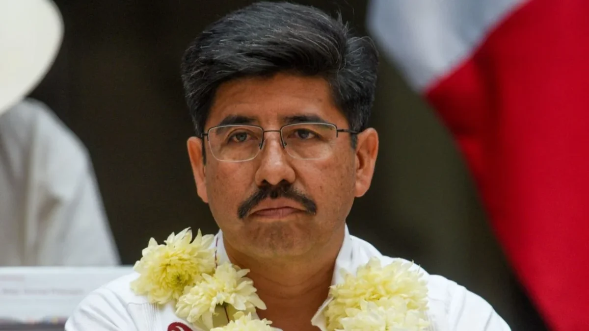 Hugo Aguilar llega a la Cámara de Diputados para encuentro 'México Pluricultural'