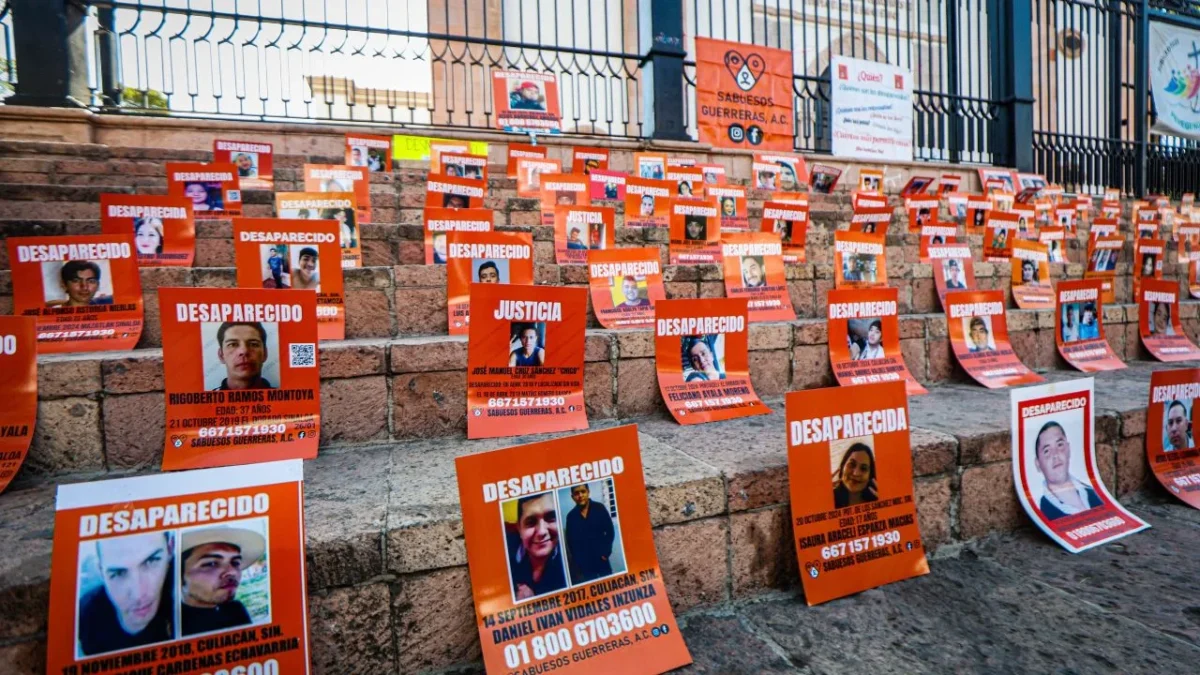 ESFUERZO. Colectivos de búsqueda realizan protestas para que se vea la magnitud de la situación de las personas desaparecidas