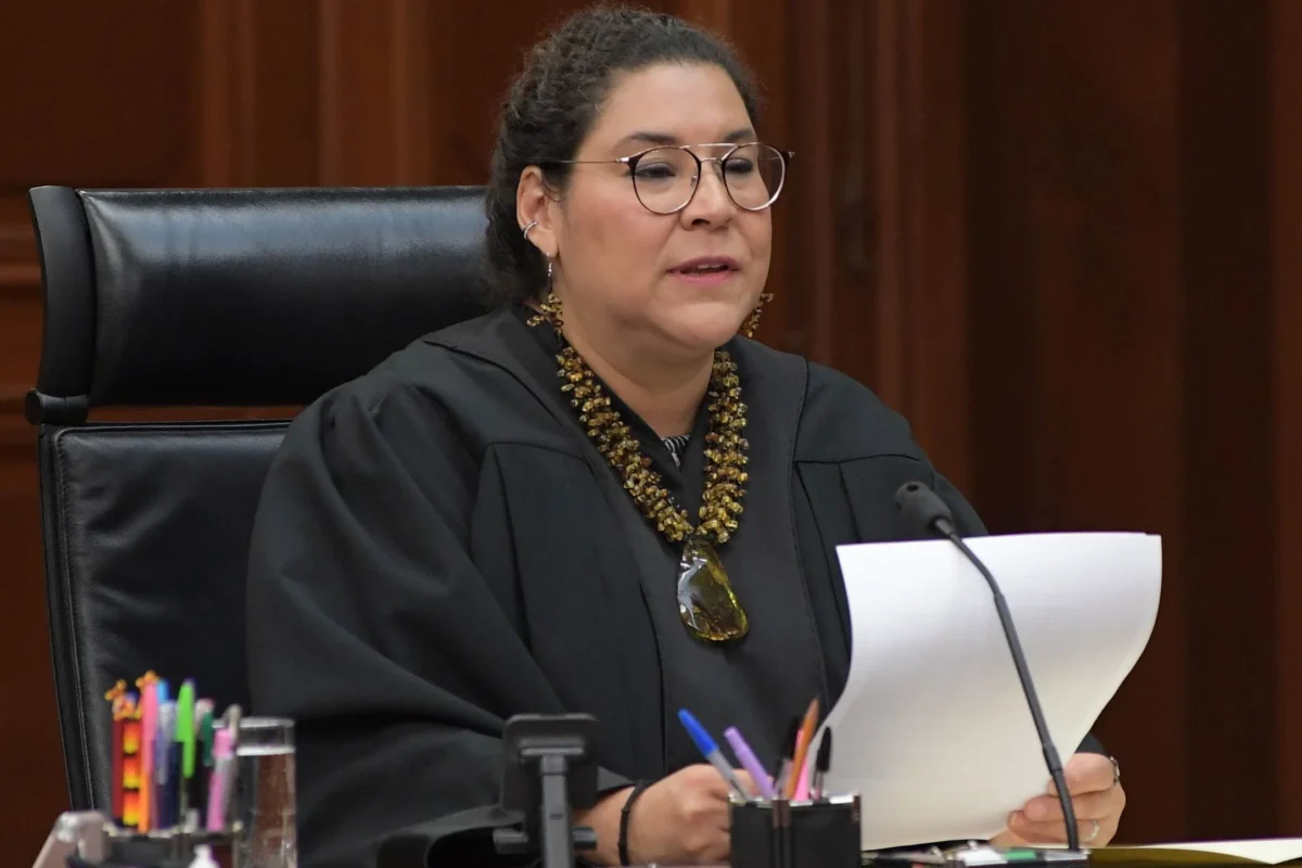 Comicios. Lenia Batres quedó en segundo lugar en la elección de ministros, detrás de Hugo Aguilar. 