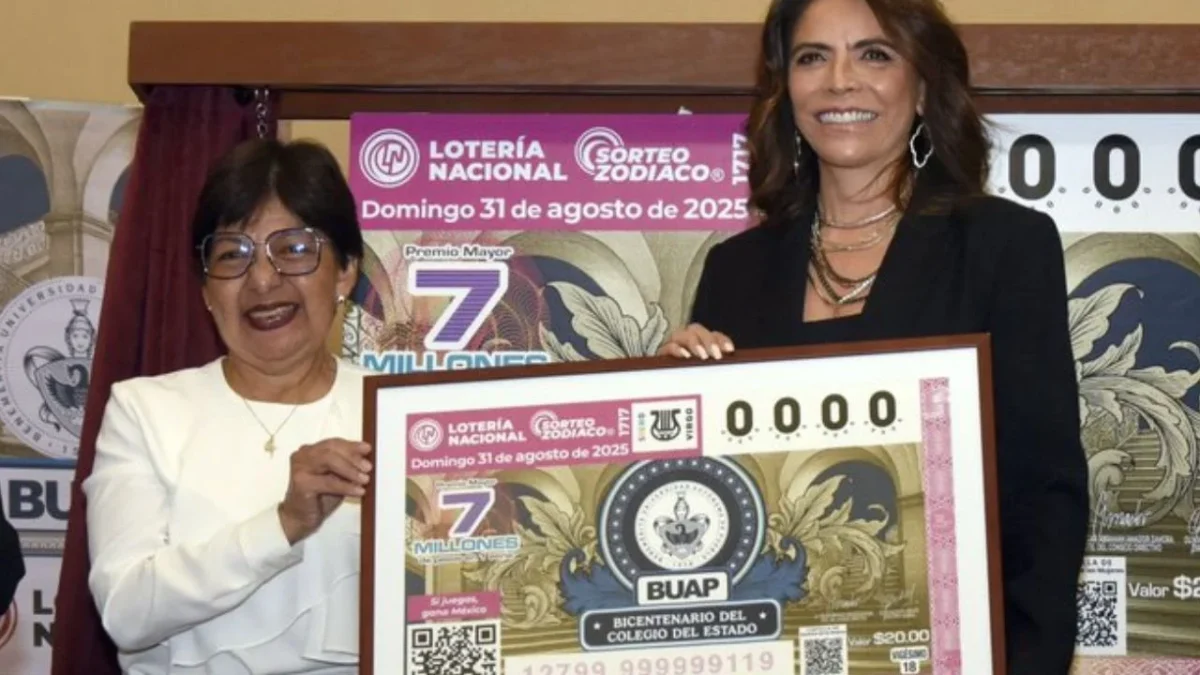 La directora de la Lotería Nacional, Olivia Salomón destacó que el sorteo será el domingo 31 de agosto.