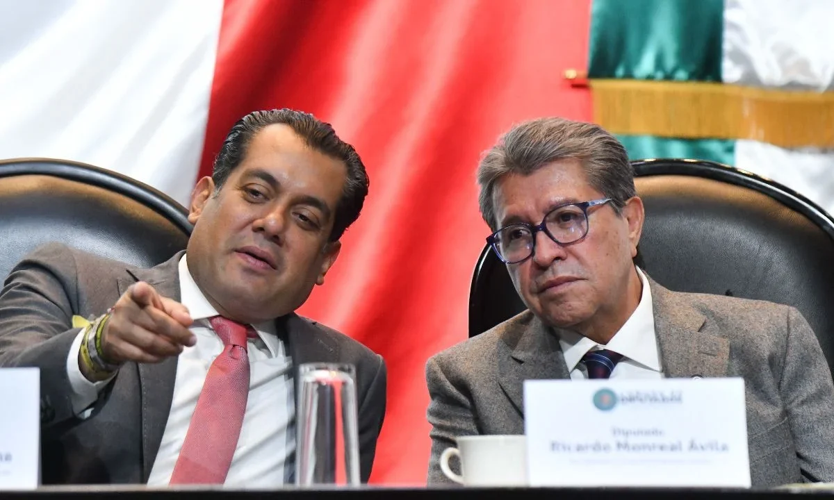 Postura. Ricardo Monreal señaló que todavía se tiene que discutir la decisión. Sin embargo respaldó los dichos de Gutiérrez Luna sobre respetar la ley reas relevo en San Lázaro