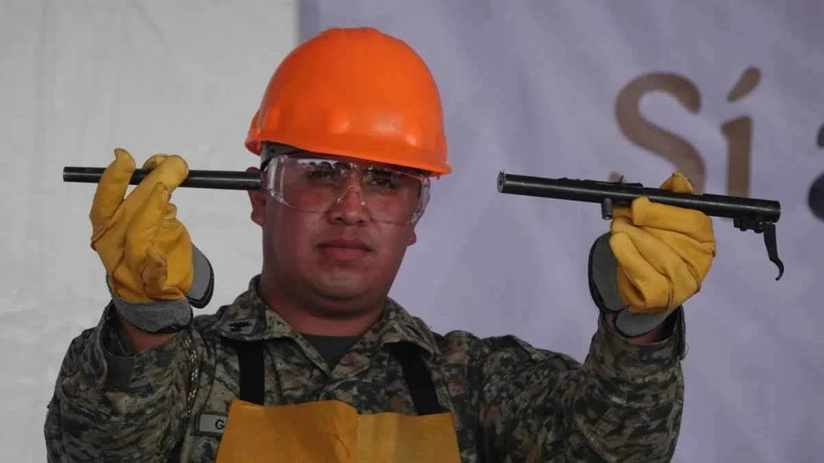 Recupera Segob, más de 5 mil armas de fuego en estrategia 'Sí al Desarme, Sí a la Paz'