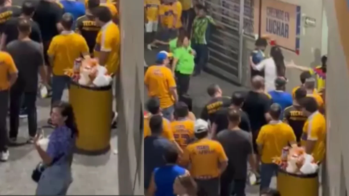 Riña en el América vs Tigres deja lesionados, Liga MX rechaza violencia